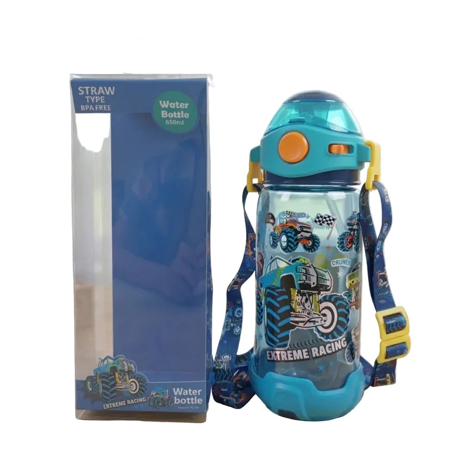 VEST Extreme Racing BPA Free Straw Water Bottle 650 ML U2051 at Zubaidas Official Pakistan