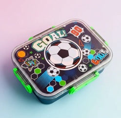 VEST Goal 3 Compartments Special Edition Happy Bento Box BPA and Phthalates Free 1200 ML School Lunch Box U2135 at Zubaidas Official Pakistan