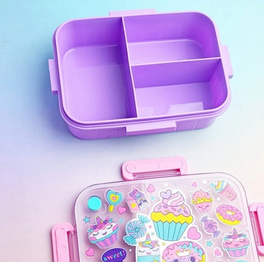 VEST Donut 3 Compartments Special Edition Happy Bento Box BPA and Phthalates Free 1200 ML School Lunch Box U2135 at Zubaidas Official Pakistan