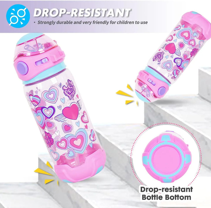 VEST Love BPA Free Straw Water Bottle 650 ML U2051 at Zubaidas No 1 Online Baby and Kids Store in Pakistan for over 50 years  