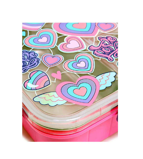 VEST Love Three Compartments Stainless Steel School Lunch Box 800 ML U2087 at Zubaidas The Largest Online Baby and Kids Store in Pakistan for over 50 years