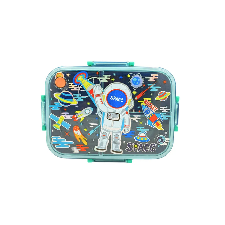VEST Space 3 Compartments Special Edition Happy Bento Box BPA and Phthalates Free 1200 ML School Lunch Box U2135 at Zubaidas Online Pakistan