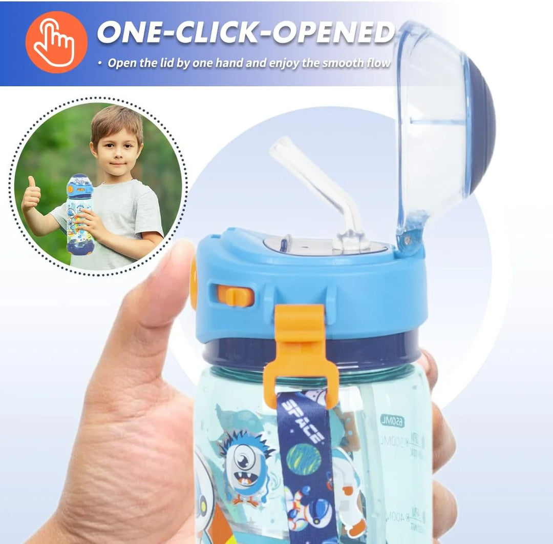 VEST Space BPA Free Straw Water Bottle 650 ML U2051 at Zubaidas The Ultimate Online Baby and Kids Store in Pakistan for over 50 years