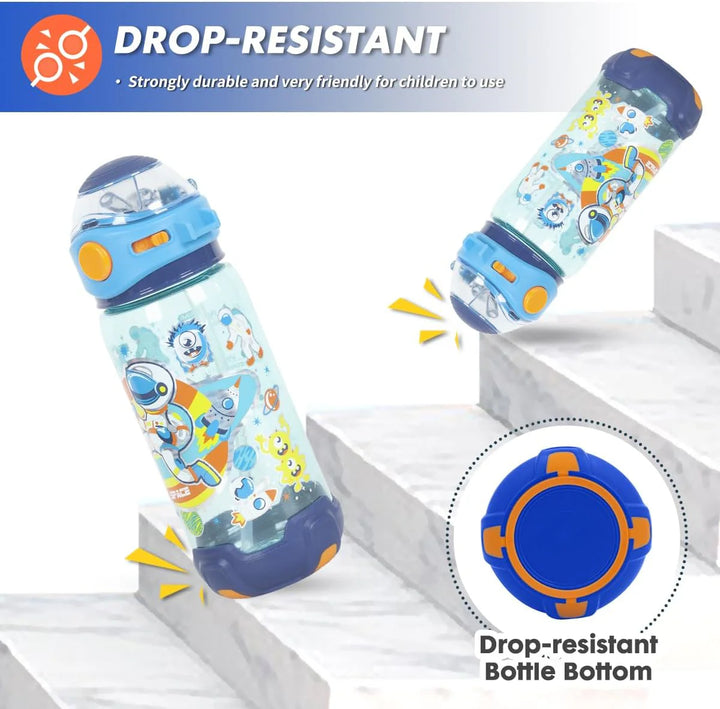 VEST Space BPA Free Straw Water Bottle 650 ML U2051 at Zubaidas The Biggest Online Baby and Kids Store in Pakistan for over 50 years