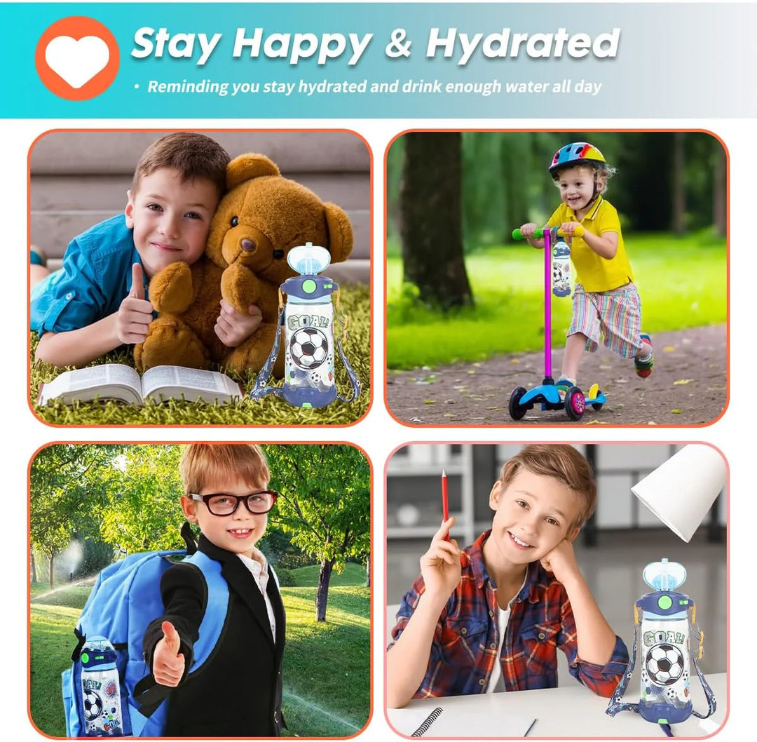 VEST Goal BPA Free Straw Water Bottle 650 ML U2051 at Zubaidas The Ultimate Online Baby and Kids Store in Pakistan for over 50 years