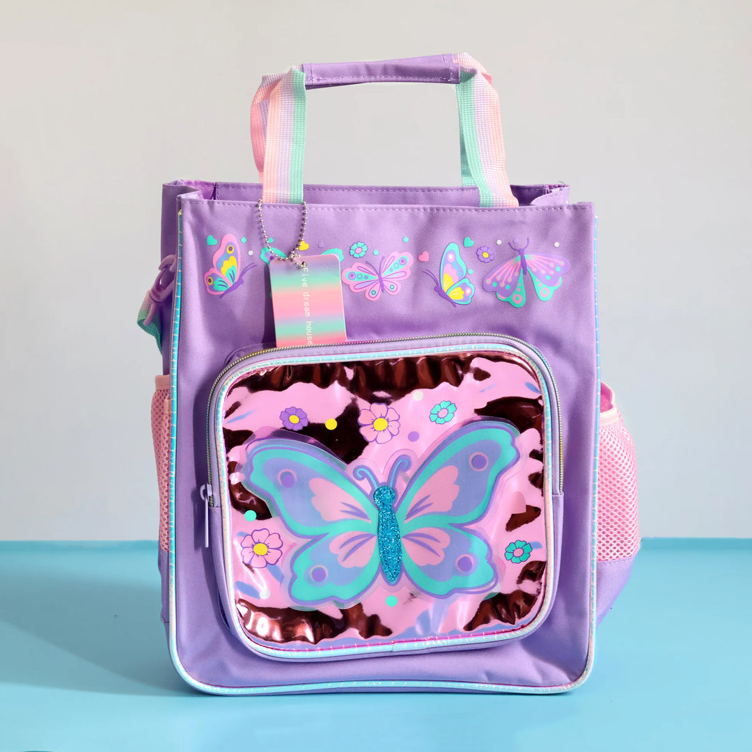 VEST Kindergarten School Bag Butterfly Handbag 15 inches U2093 at Zubaidas The Largest Online Baby and Kids Store in Pakistan for over 50 years.