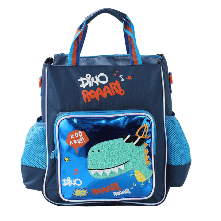 VEST Kindergarten School Bag Dino Roar Handbag 15 inches U2093 at Zubaidas