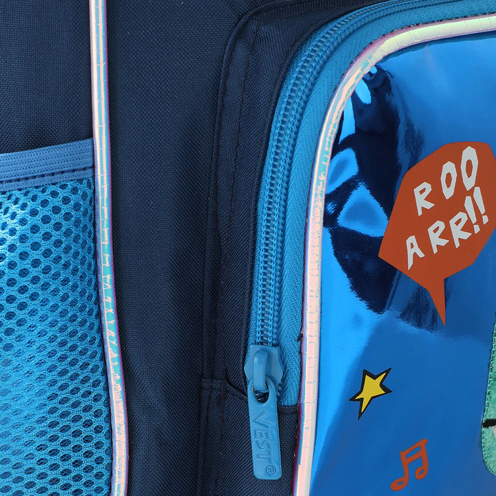 VEST Kindergarten School Bag Dino Roar Handbag 15 inches U2093 at Zubaidas Most Trusted Online Baby and Kids Store in Pakistan for over 50 years