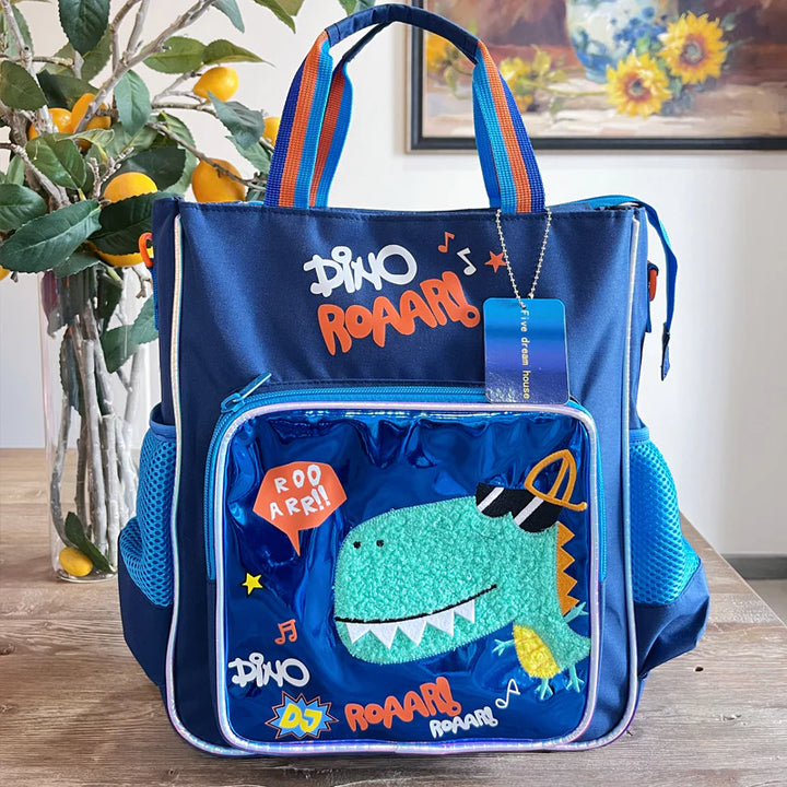 VEST Kindergarten School Bag Dino Roar Handbag 15 inches U2093 at Zubaidas Best Online Baby and Kids Store in Pakistan for over 50 years
