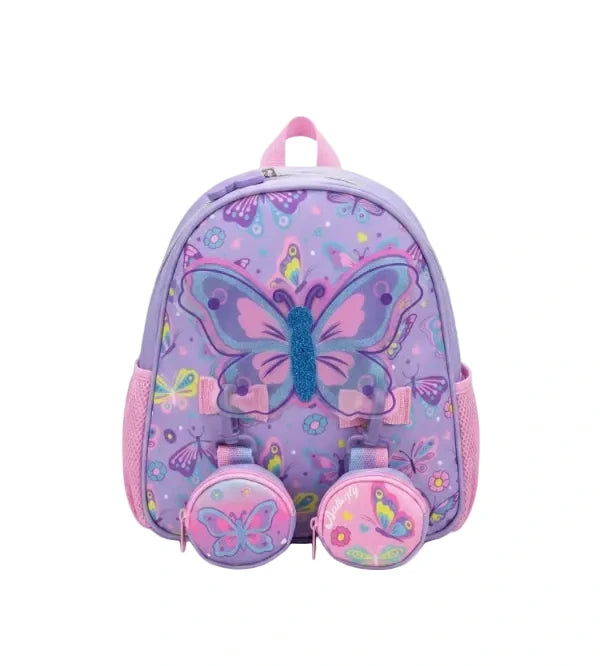 VEST Preschool Bag Butterfly Backpack 12 inches U2054 at Zubaidas