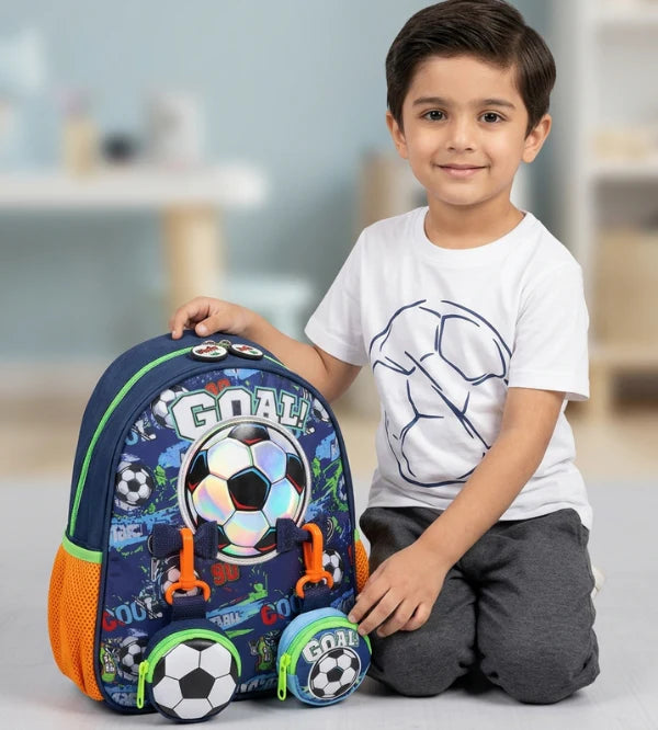 VEST Preschool Bag Goal Backpack 12 inches U2054 at Zubaidas Official Pakistan