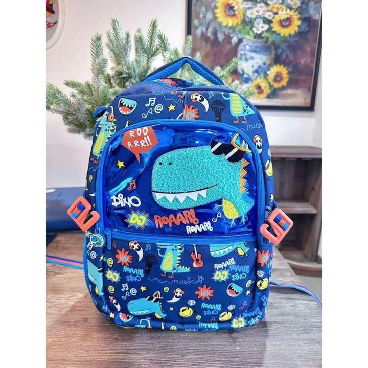 VEST Primary School Bag Dino Roar Backpack 16.5 inches U2092 at Zubaidas