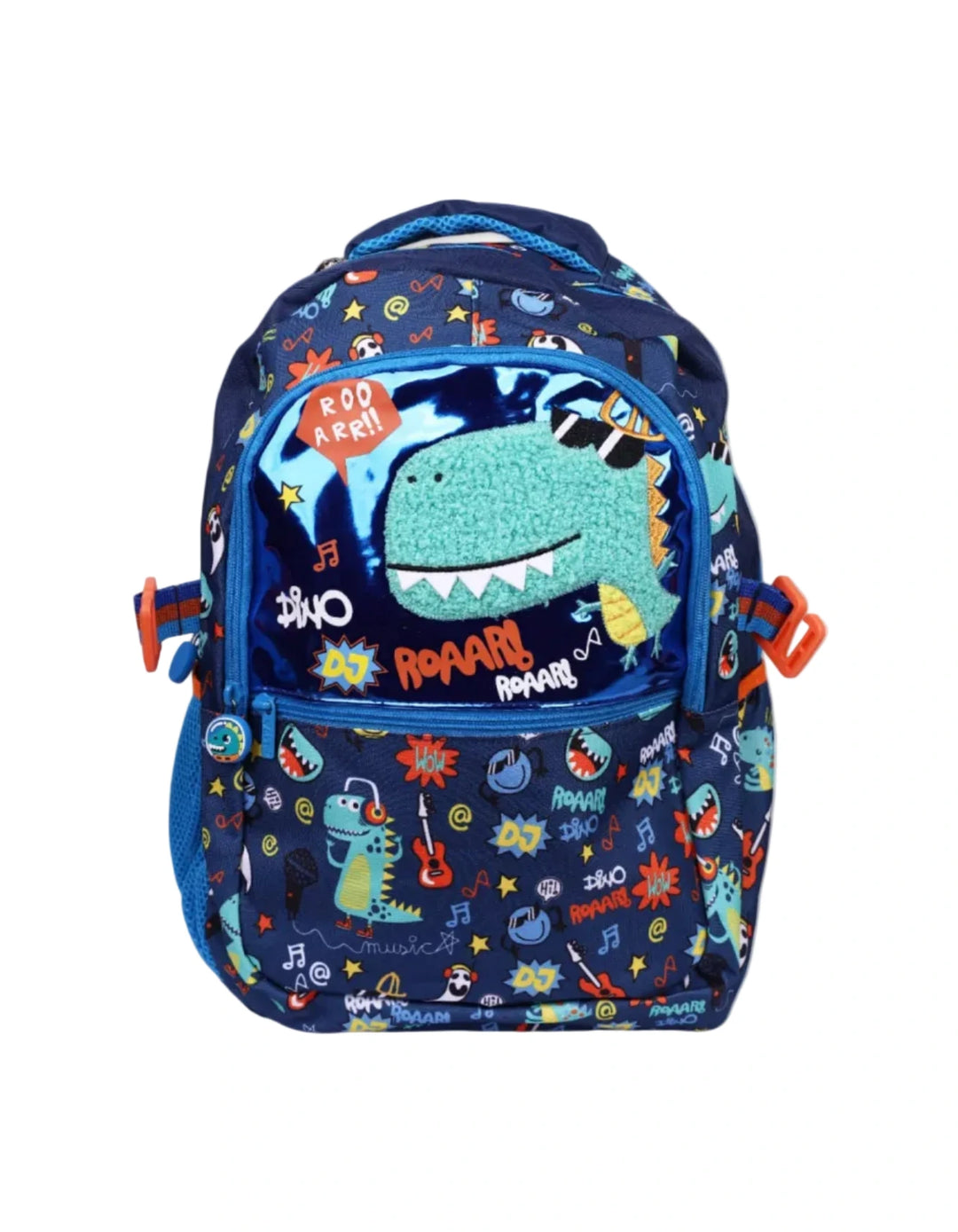 VEST Primary School Bag Dino Roar Backpack 16.5 inches U2092 at Zubaidas Official Pakistan