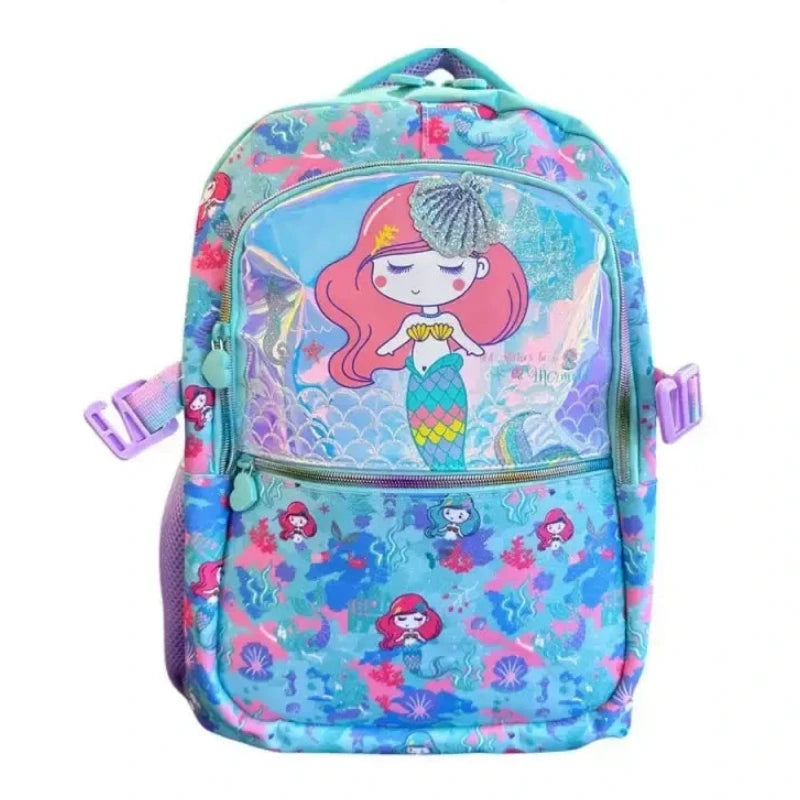 VEST Primary School Bag Mermaid Backpack 16.5 inches U2092 at Zubaidas