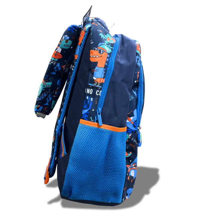 VEST Primary School Bag Cool Dino Backpack 16.5 inches with Pencil Case U2081 at Zubaidas Online Pakistan