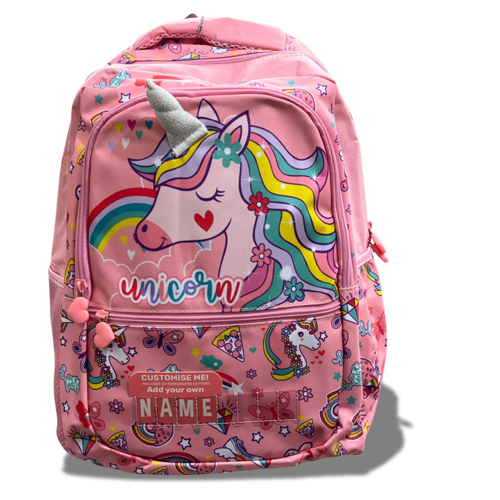 VEST Primary School Bag Pink Unicorn Backpack 16.5 inches with Pencil Case U2081 at Zubaidas Online Pakistan