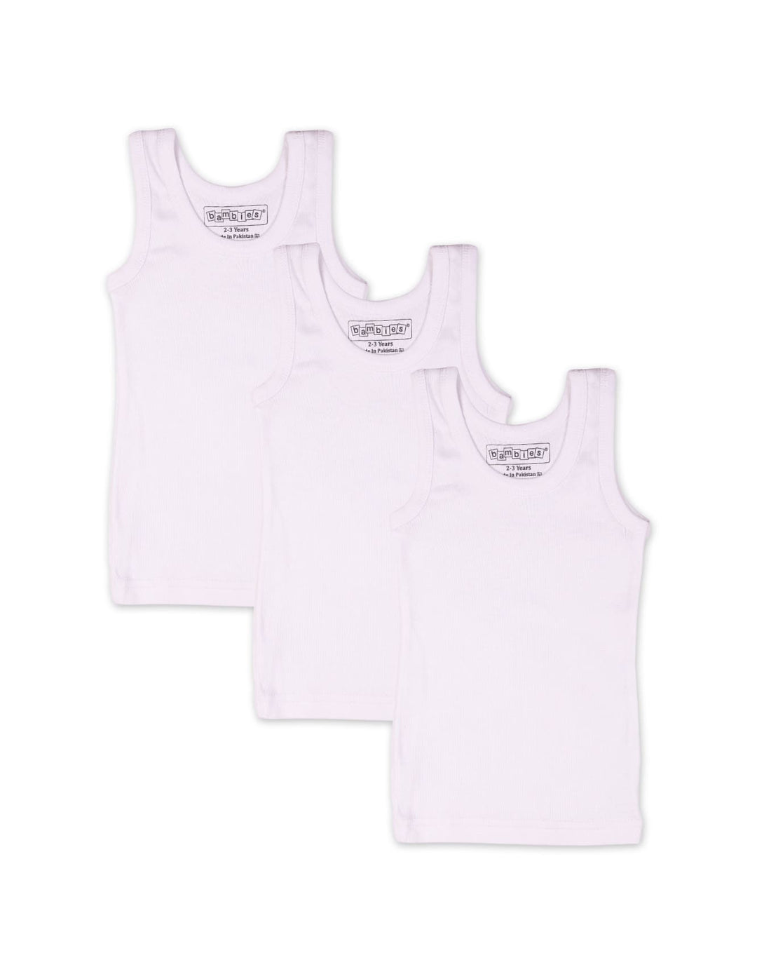 Vest Pack of 3 at Zubaidas Official™ Pakistan
