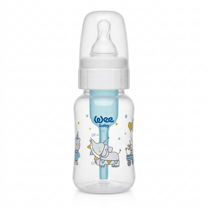 Wee Baby Anti-colic PP Feeding Bottle 150ml 0-6Month Festive Elephant at Zubaidas