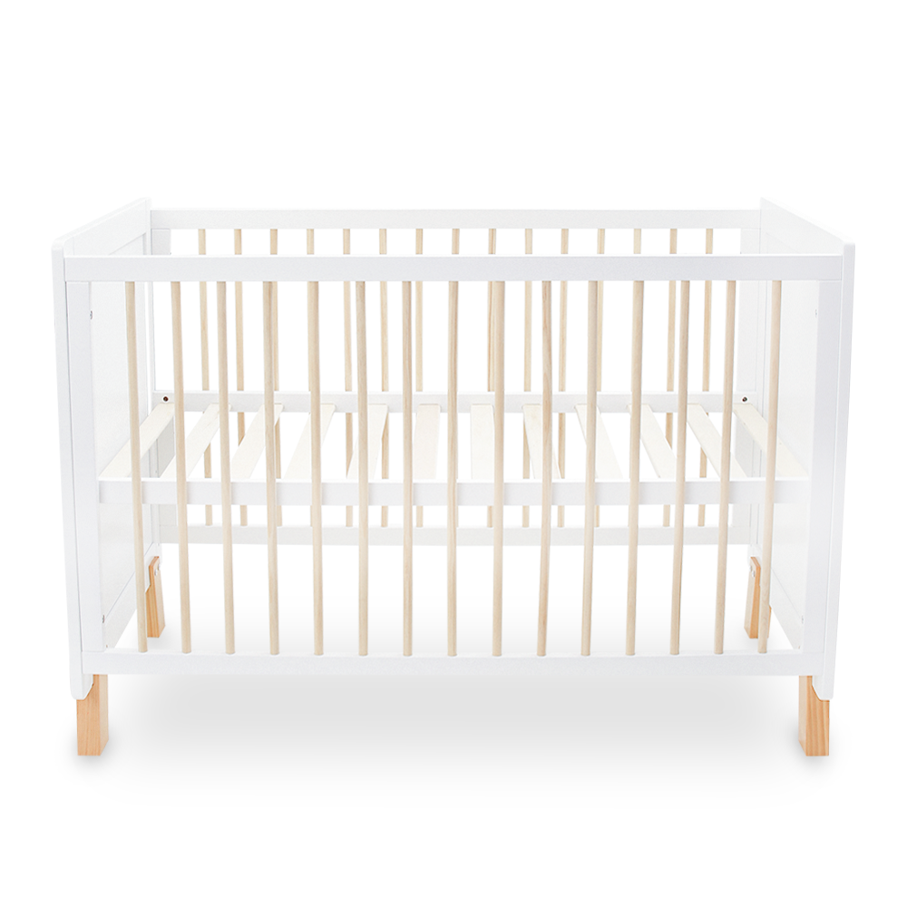 Zubaida's Tinnies Wooden Cot White T904