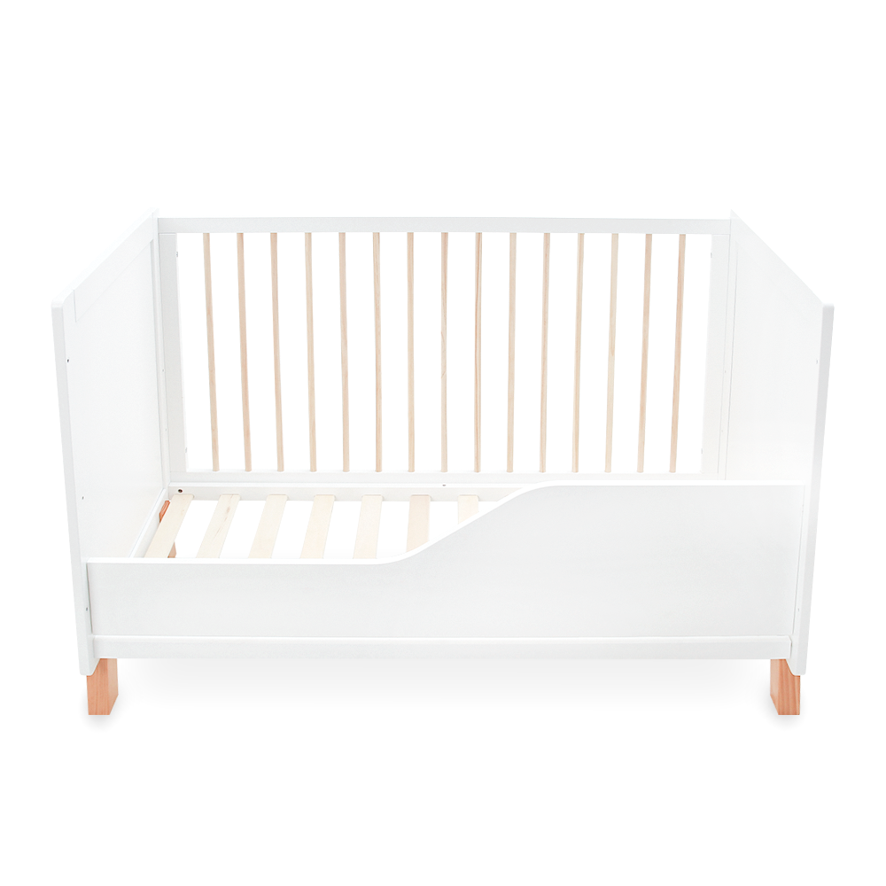 Zubaida's Tinnies Wooden Cot White T904