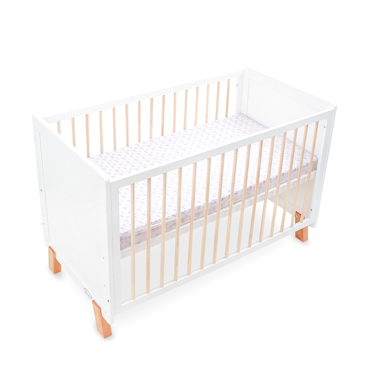 Zubaida's Tinnies Wooden Cot White T904