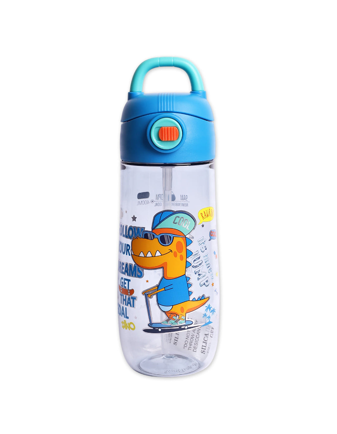 Water Bottle Dino with Straw. Shop Premium Water Bottles Online from Zubaidas® - Pakistan’s No. 1 and the most trusted baby and kids store for over 50 years. Nationwide Delivery. Best Prices.
