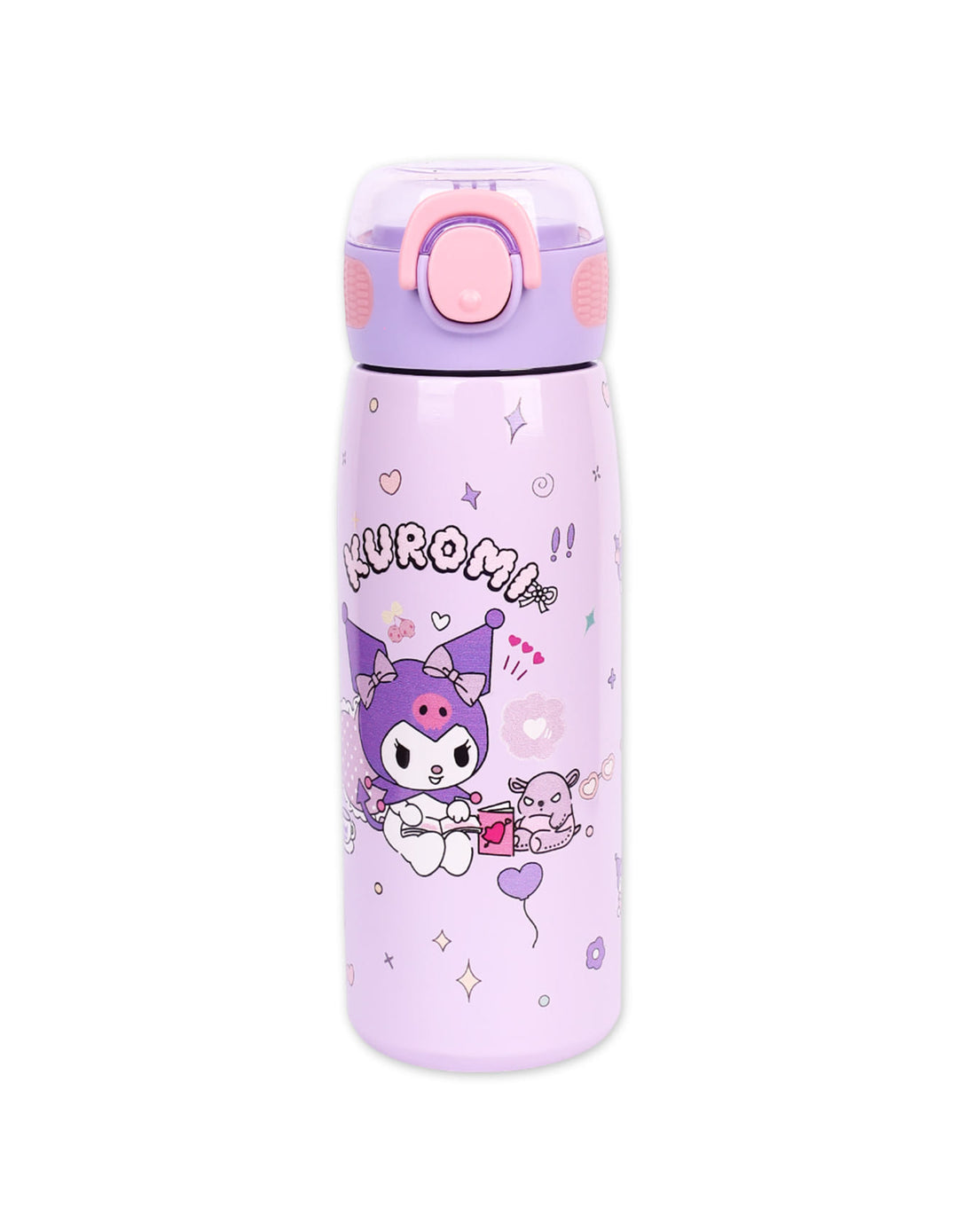Water Bottle Kuromi Stainless Steel. Shop Premium Quality Water Bottles Online from Zubaidas® - Pakistan’s No. 1 and the most trusted baby and kids store for over 50 years. Nationwide Delivery. Best Prices.