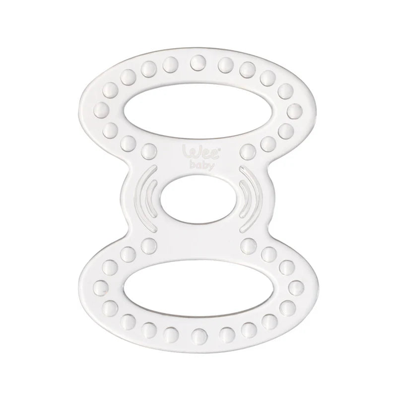 Wee Baby Silicone Teether Symmetrical Shape at Zubaidas