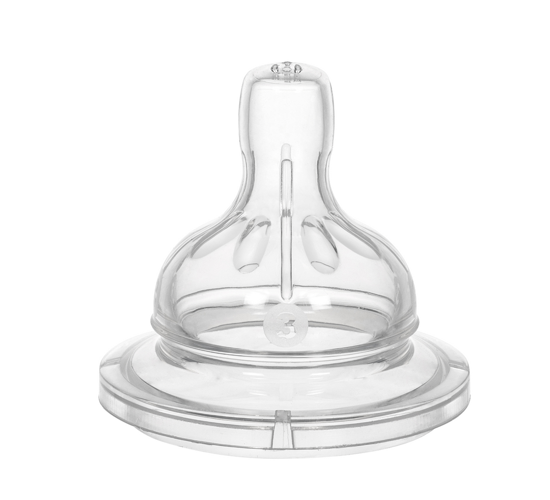 Wee Baby Wide Mouth Bottle Nipple No 3 18m+ at Zubaidas