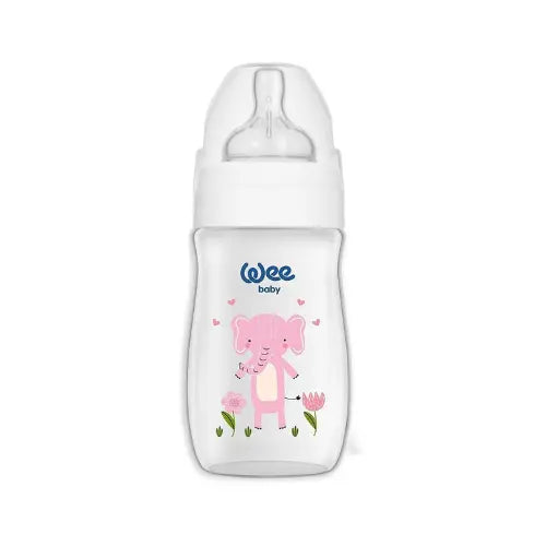Wee Baby Wide Neck PP Feeding Bottle 150ml Elephant at Zubaidas