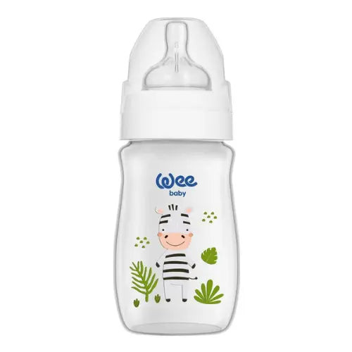 Wee Baby Wide Neck PP Feeding Bottle 150ml Zebra at Zubaidas