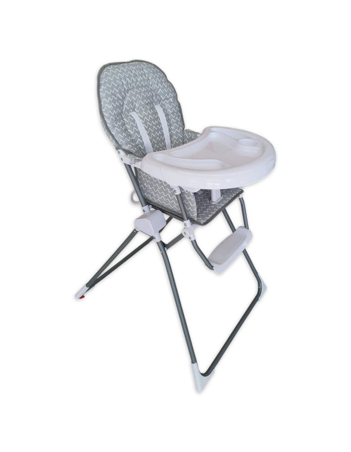 Zubaida's Bambies® Stylish & Compact Folding Baby High Chair with Adjustable Tray and 5-Point Harness - Zubaidas Official™