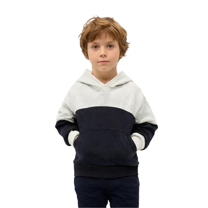 Zubaida's Hoodie Contrast Black Toddler Boys