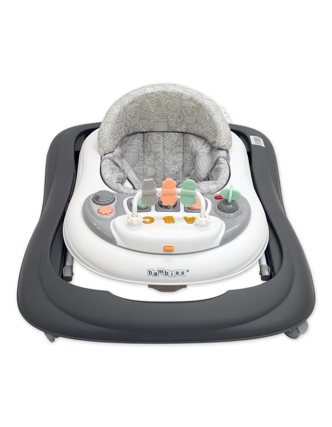Zubaida's Bambies® 2-in-1 Baby Walker with Detachable