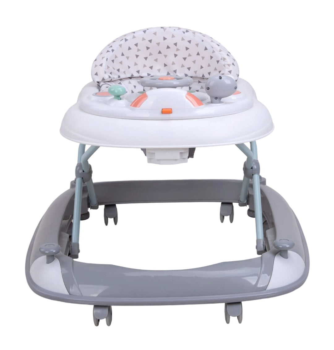 Zubaida's Deluxe Bambies® 4-in-1 Baby Walker with Detachable Activity Tray, Push-Behind, Padded Seat and Feeding Tray Functions - Zubaidas Official™