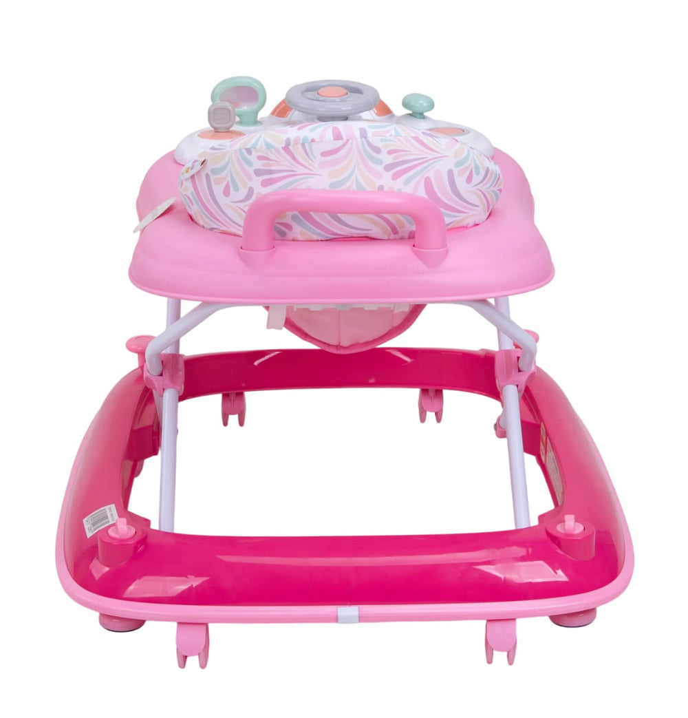 Zubaida's Deluxe Bambies® 4-in-1 Baby Walker with Detachable Activity Tray, Push-Behind, Padded Seat and Feeding Tray Functions - Zubaidas Official™