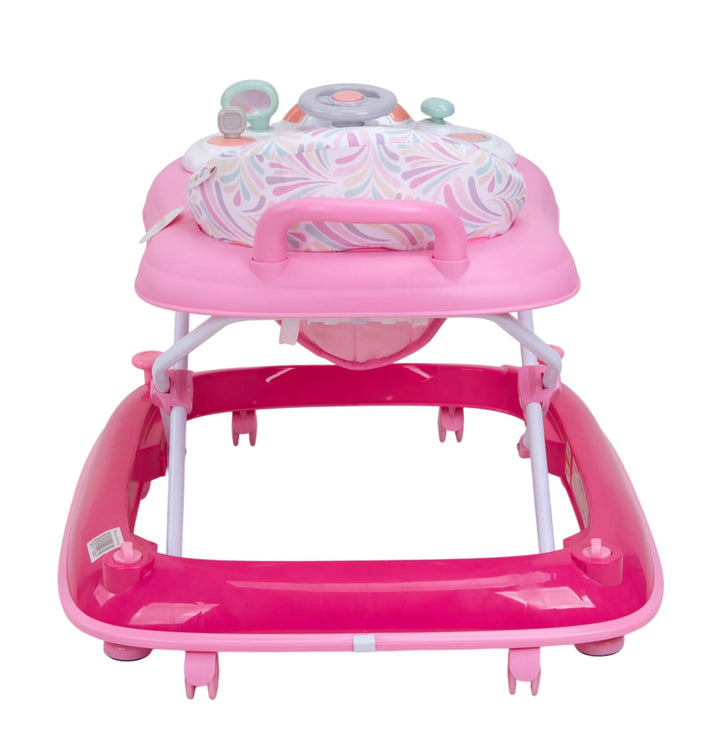 Zubaida's Deluxe Bambies® 4-in-1 Baby Walker with Detachable Activity Tray, Push-Behind, Padded Seat and Feeding Tray Functions - Zubaidas Official™
