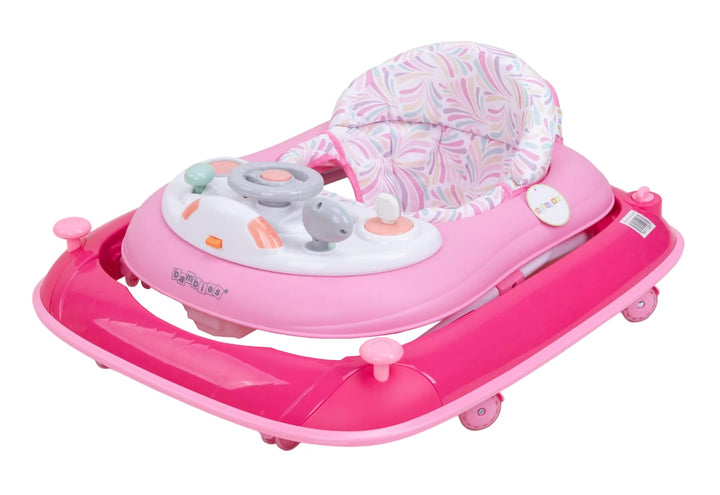 Zubaida's Deluxe Bambies® 4-in-1 Baby Walker with Detachable Activity Tray, Push-Behind, Padded Seat and Feeding Tray Functions - Zubaidas Official™