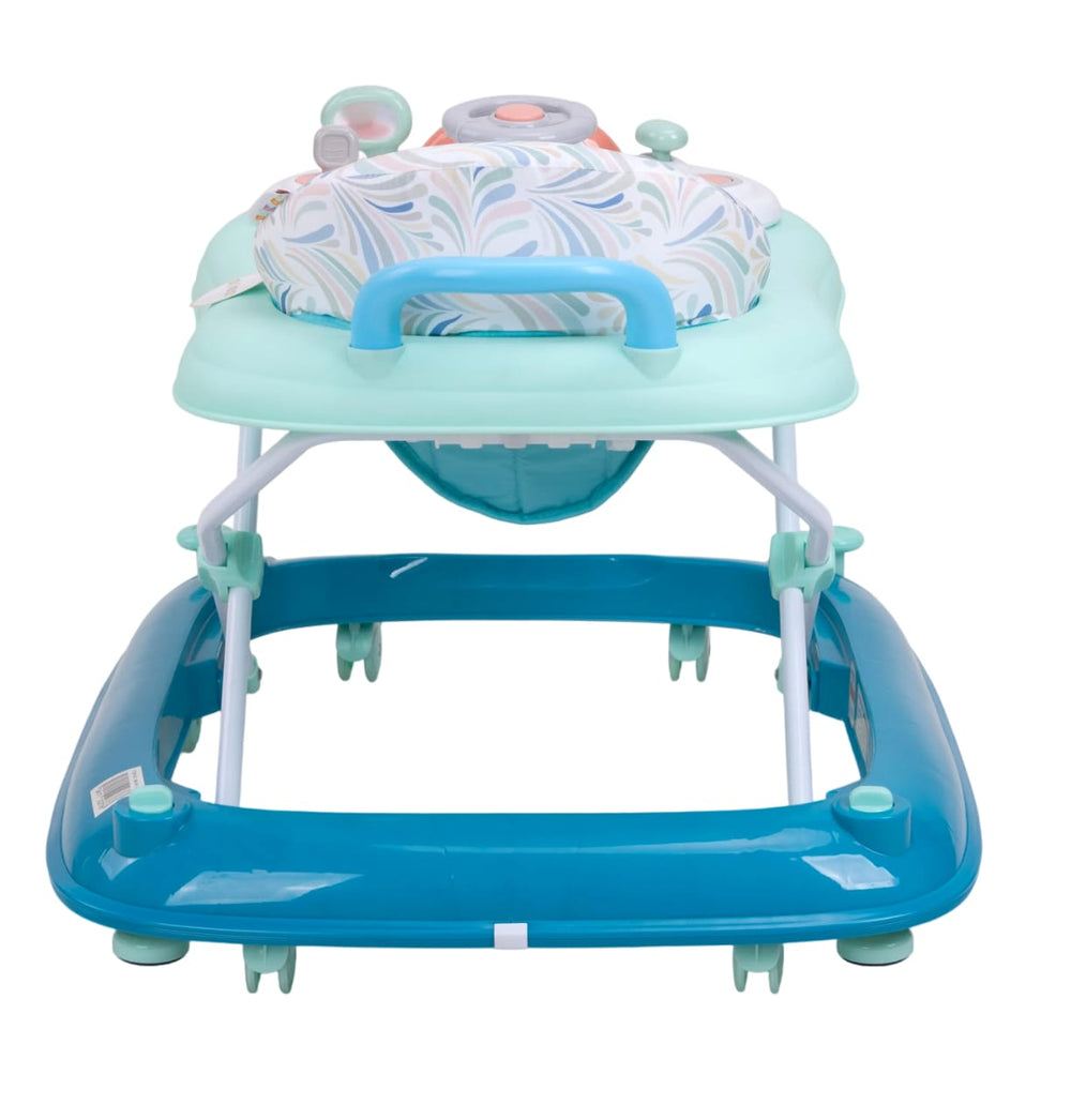 Zubaida's Deluxe Bambies® 4-in-1 Baby Walker with Detachable Activity Tray, Push-Behind, Padded Seat and Feeding Tray Functions - Zubaidas Official™