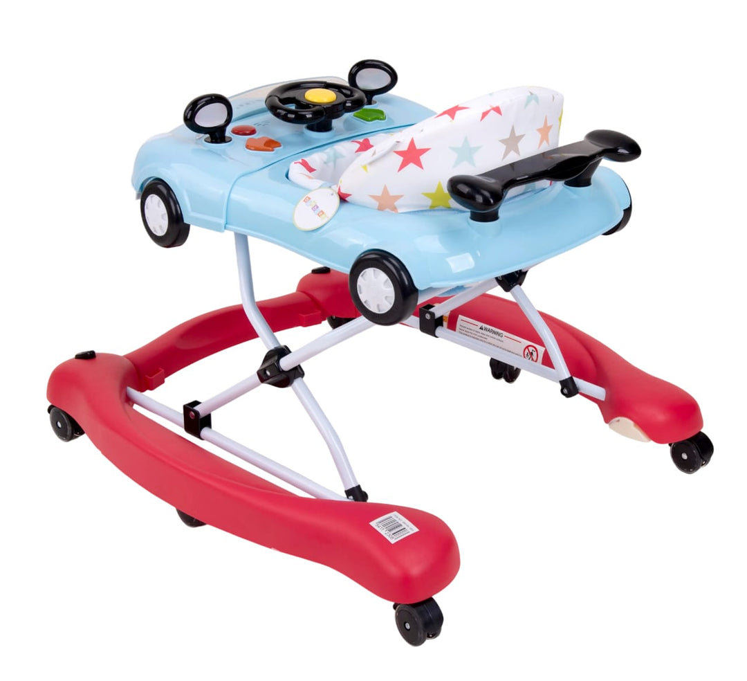 Zubaida's Ultimate Premium Bambies® 5-in-1 Baby Walker with Detachable Activity Tray, Rocker, Push-Behind, Padded Seat and Feeding Tray Functions - Zubaidas Official™
