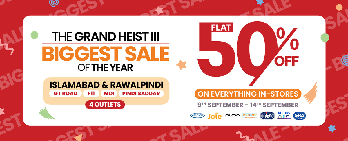 Zubaidas Babyshop Grand Heist III Islamabad and Rawalpindi 