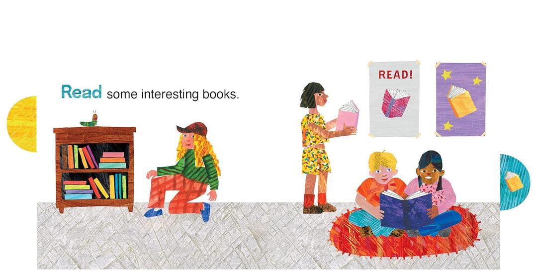 A Day at School with The Very Hungry Caterpillar A Tabbed Board Book at Zubaidas Best Online Baby and Kids Store in Pakistan