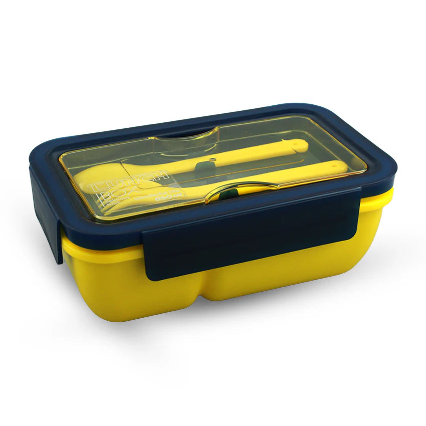 Appollo Mario 850ml Lunch Box with Cutlery at Zubaidas Best Online Baby and Kids Shop in Pakistan