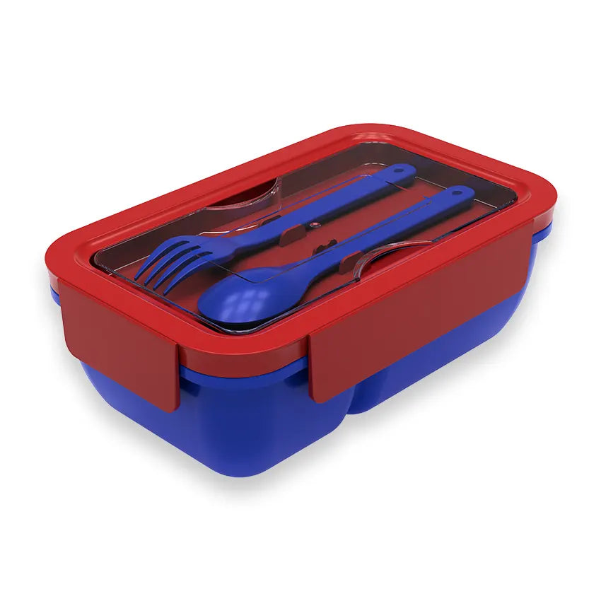 Appollo Mario 850ml Lunch Box with Cutlery at Zubaidas Best Baby and Kids Store in Pakistan
