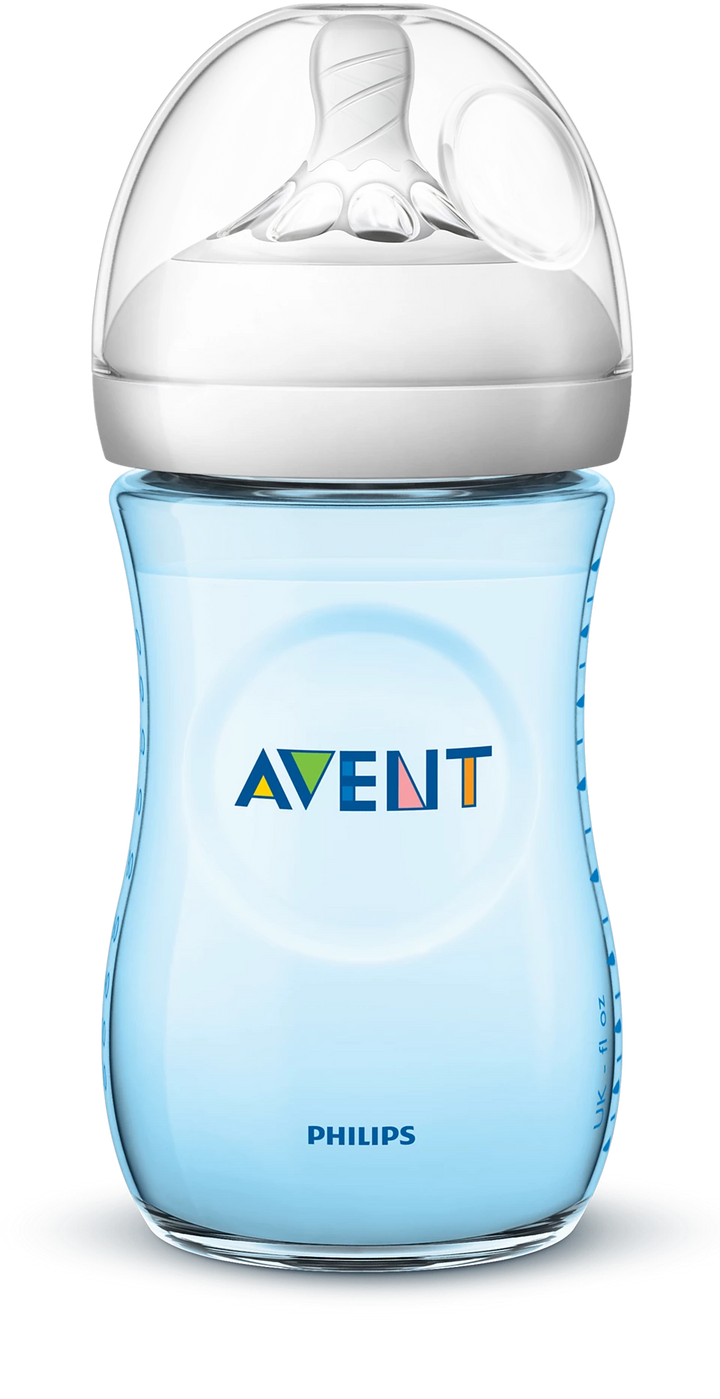 Zubaida's Philips Avent Natural II PP Baby bottle 260ML Blue - SCF695/13