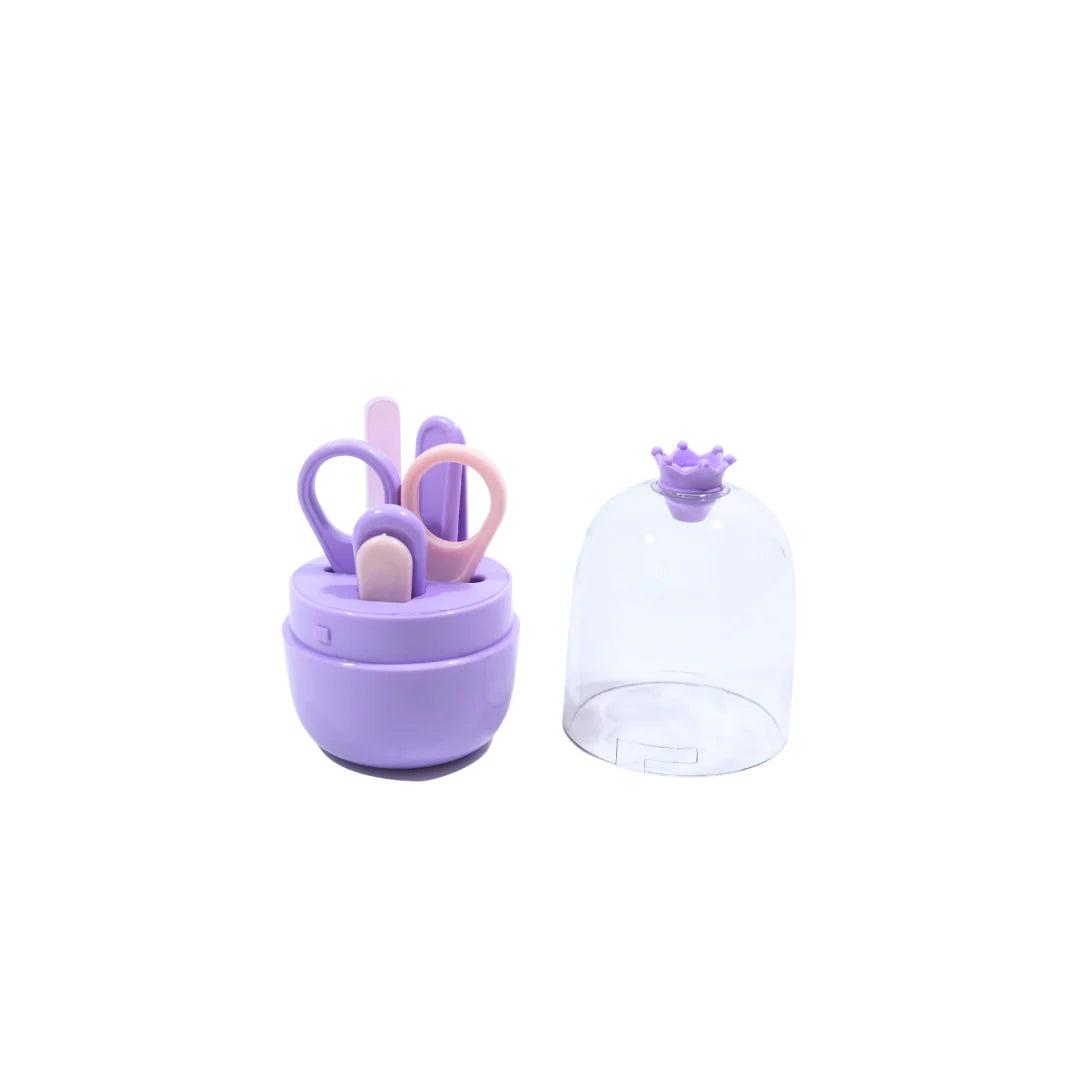 Baby 4-In-1 Crown Nail Kit Purple at Zubaidas