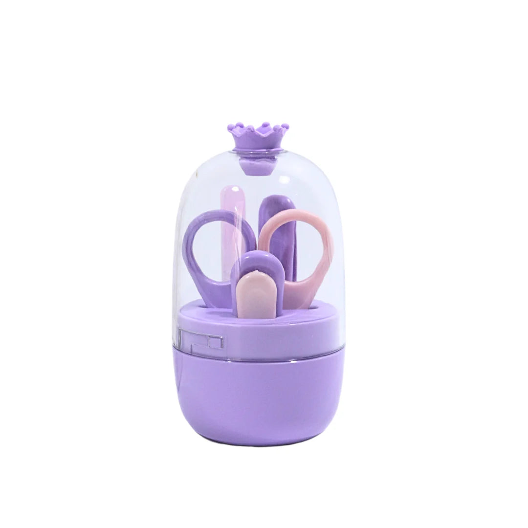 Baby 4-In-1 Crown Nail Kit Purple at Zubaidas