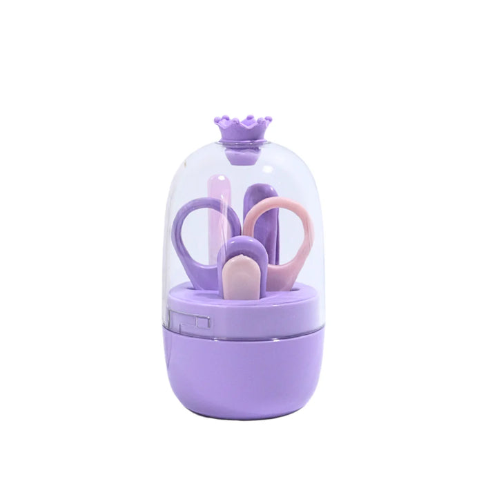 Baby 4-In-1 Crown Nail Kit Purple at Zubaidas