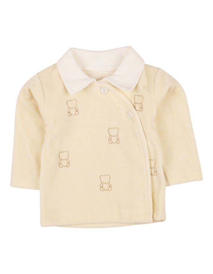 Baby 5 Pcs Clothing Gift Set Beige at Zubaidas Official Pakistan