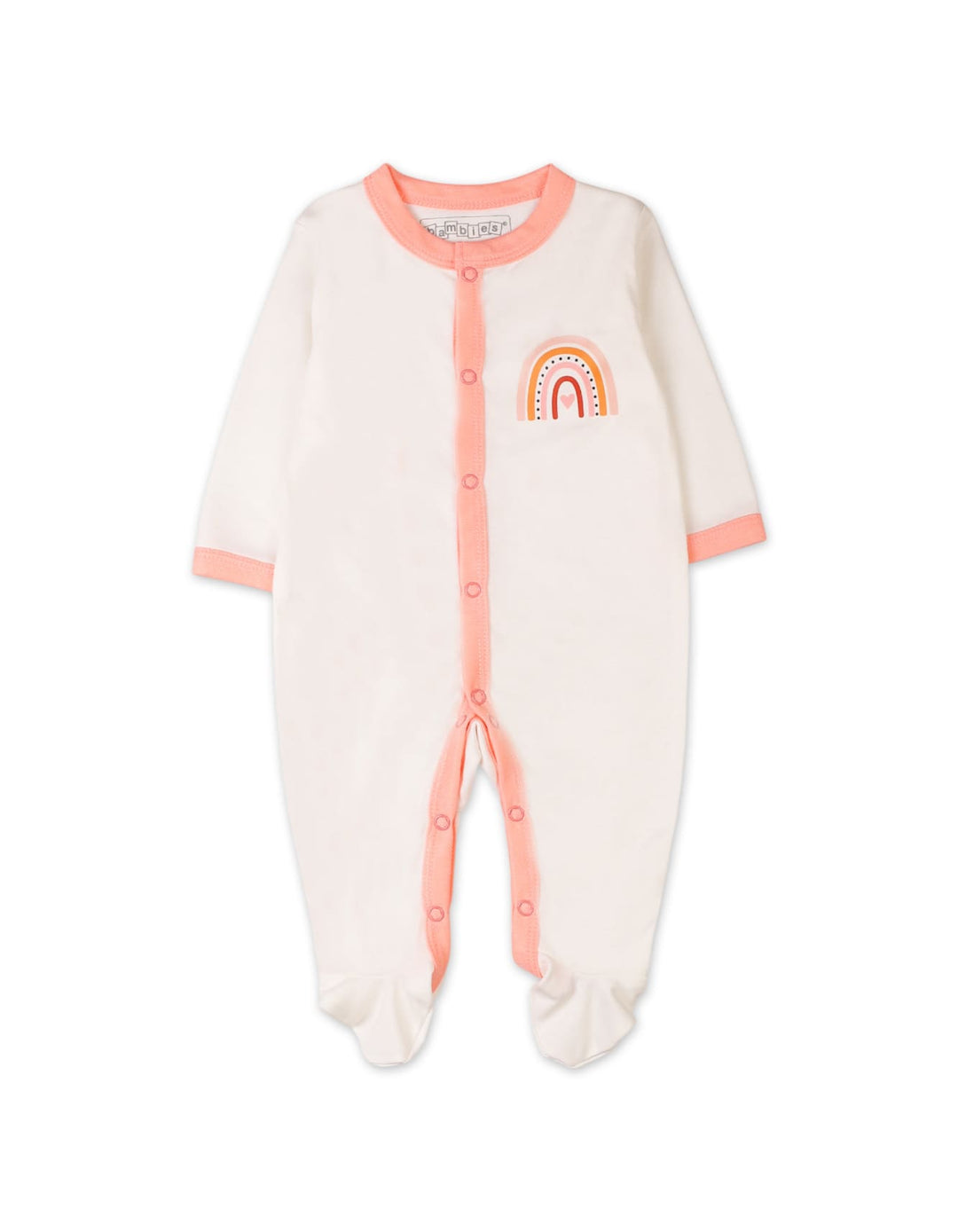 Baby 7 Pieces Gift Set Bambies Rainbow Cream at Zubaidas Official Pakistan